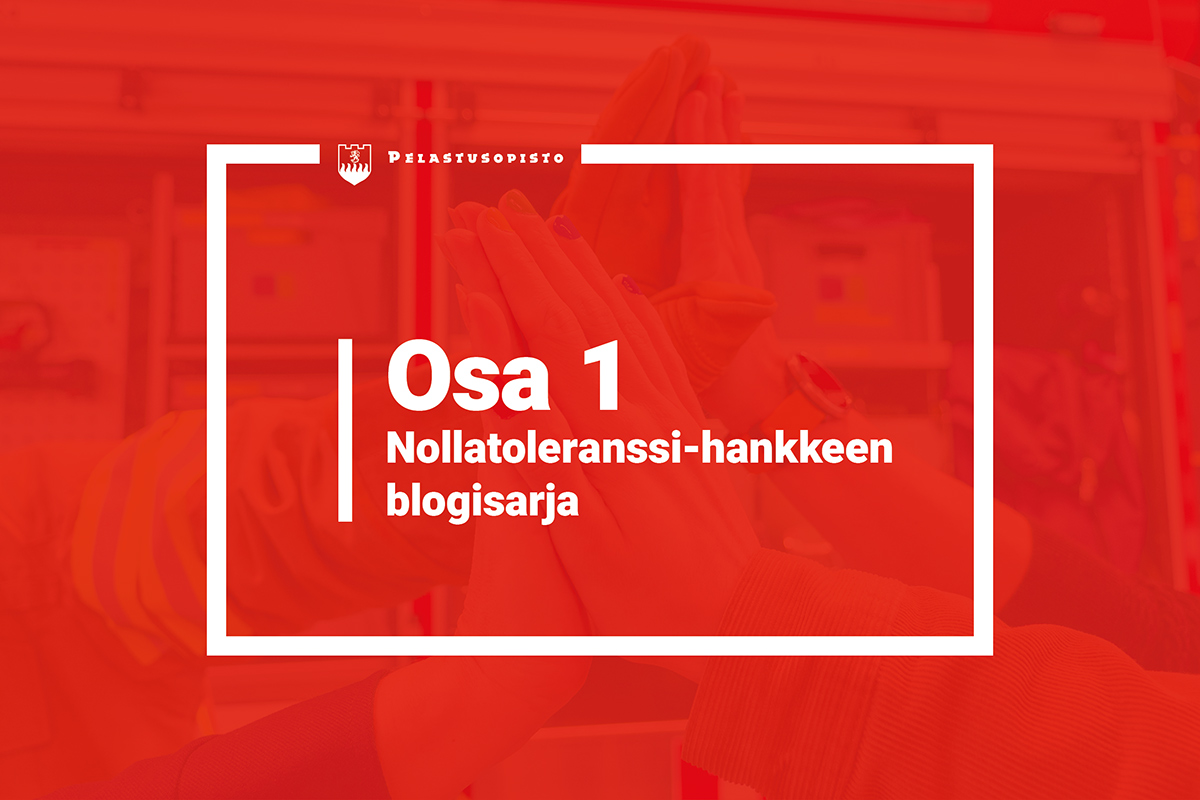 Kuvituskuva, osa 1, Nollatoleranssi-hankkeen blogisarja.