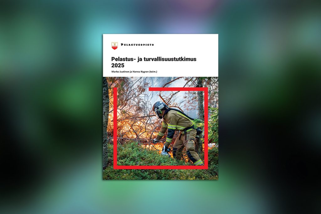 Pelastus- ja turvallisuustutkimus 2025 -lehti.