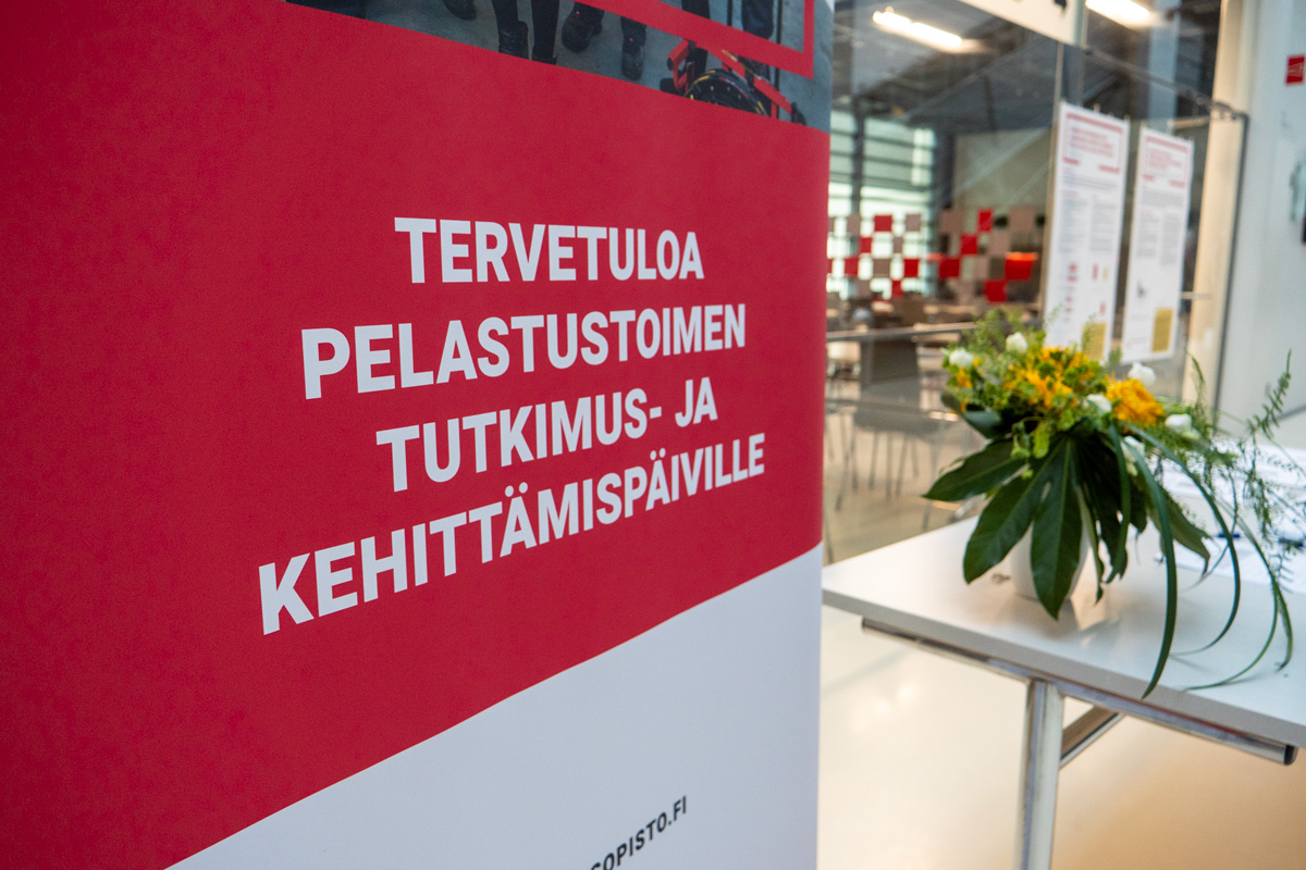 Tervetuloa pelastustoimen tutkimus- ja kehittämispäiville.