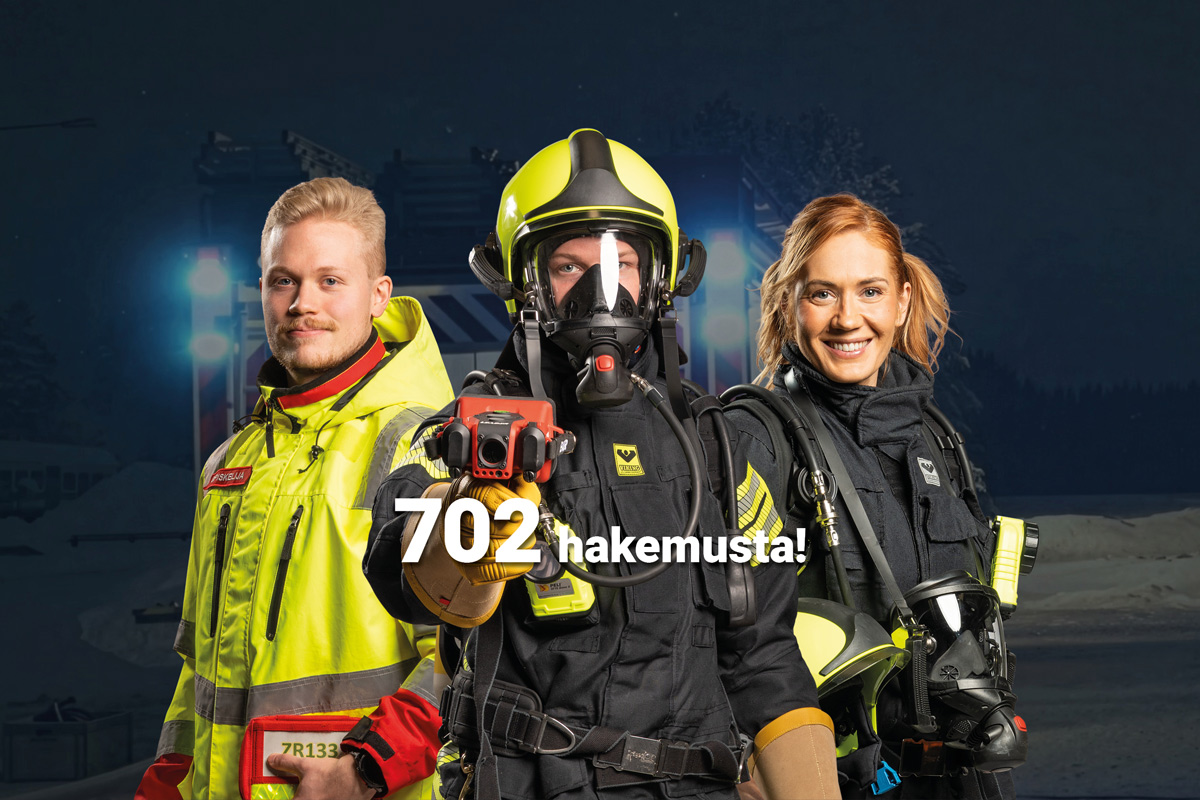702 hakijaa pelastajatutkintoon 1/2026 haussa.