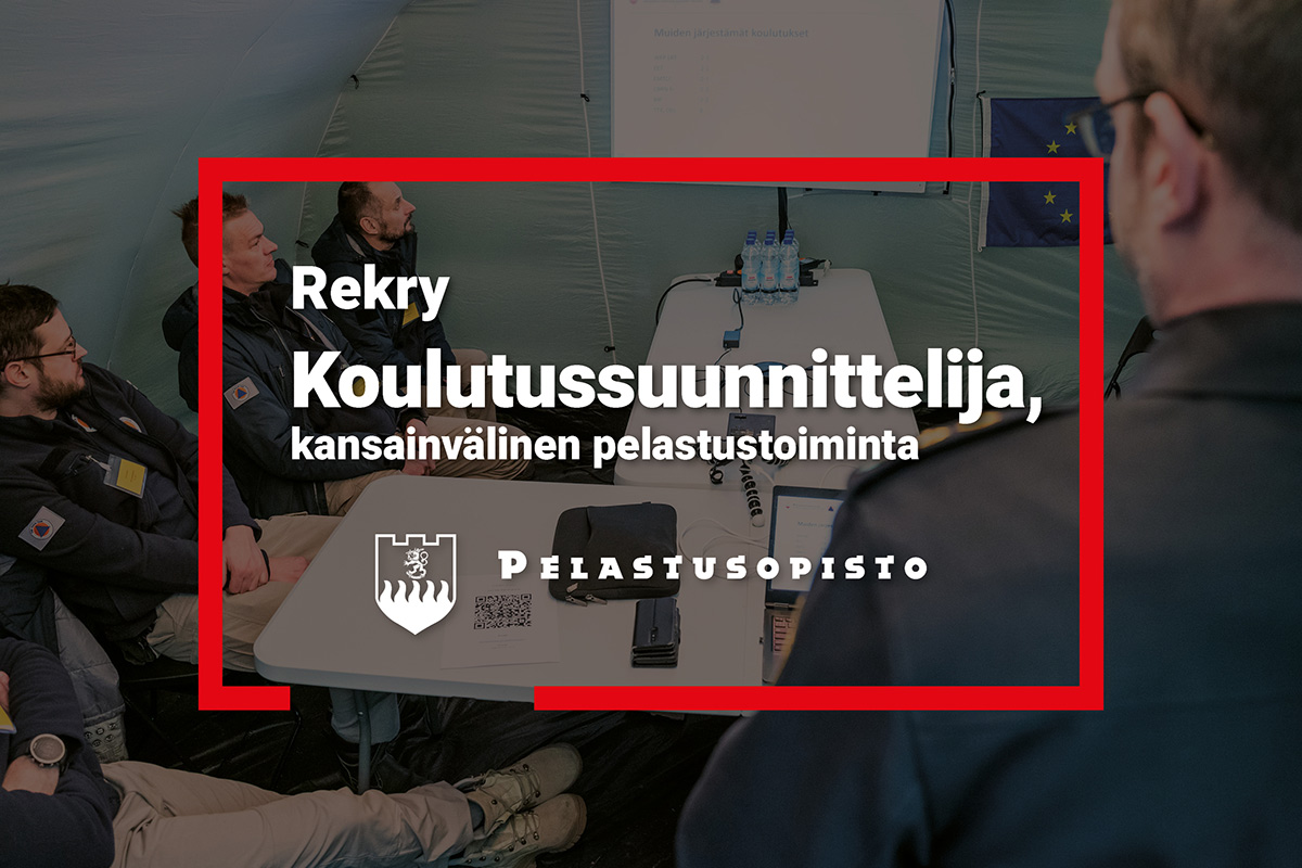 Rekry, koulutussuunnittelija (kuvituskuva)