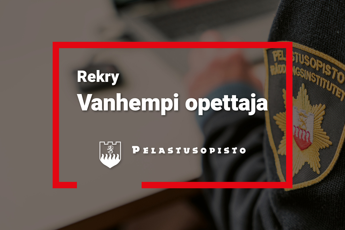 Rekry, vanhempi opettaja (kuvituskuva)